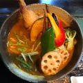 実際訪問したユーザーが直接撮影して投稿した平岸三条カレーRojiura Curry SAMURAI. 平岸総本店の写真