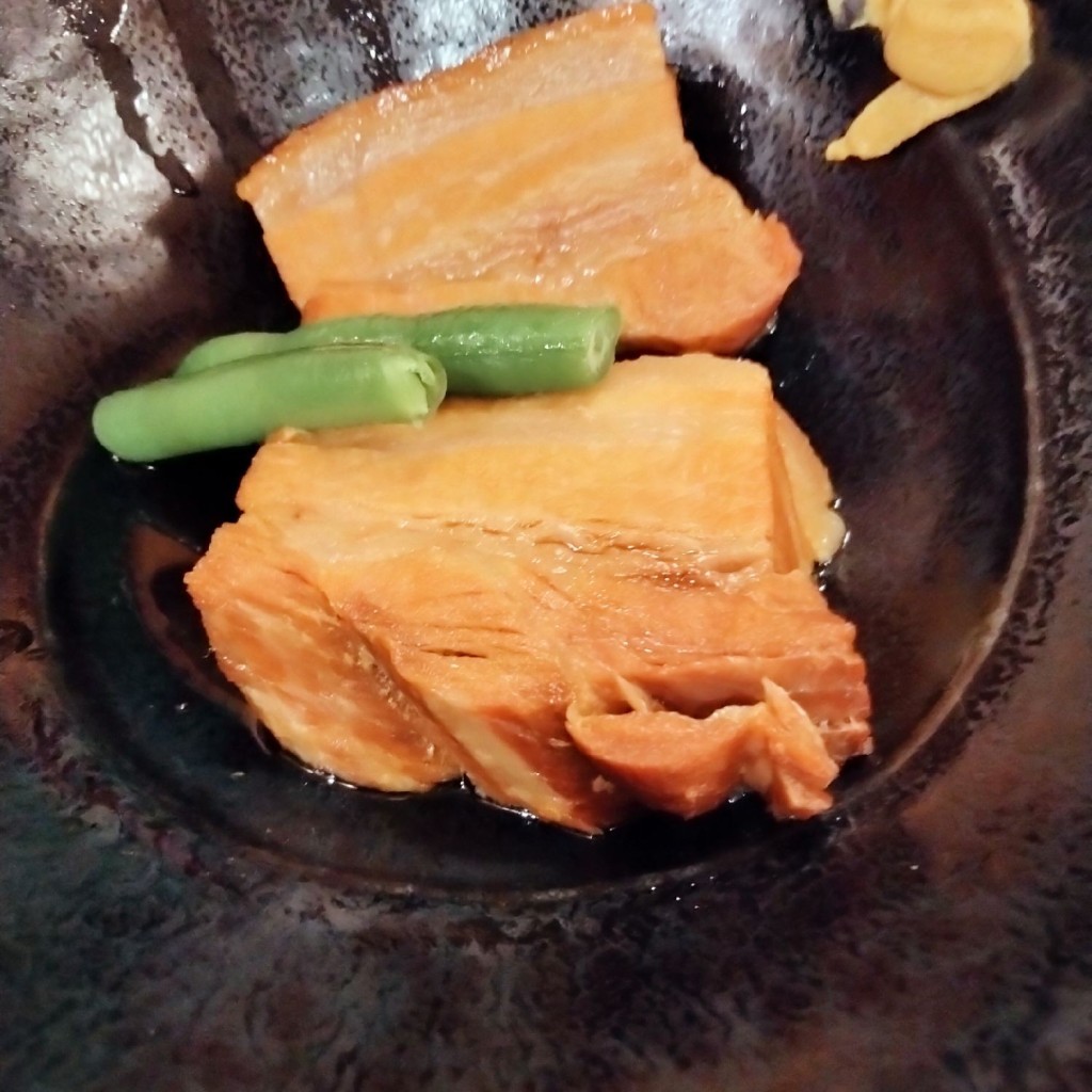 ユーザーが投稿したラフテー煮付けの写真 - 実際訪問したユーザーが直接撮影して投稿した冨着沖縄料理沖縄料理・寿司・和牛 万座邸の写真