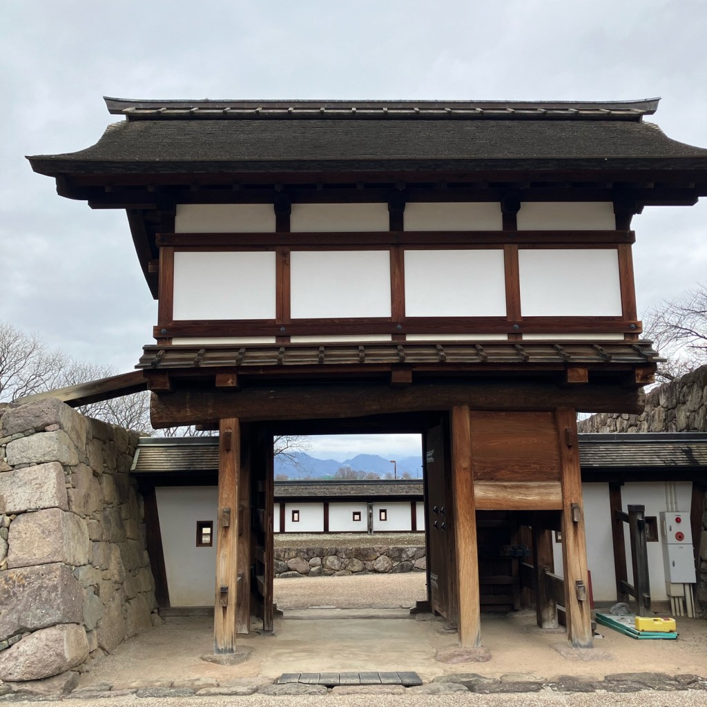 ちっちちちちさんが投稿した松代町松代歴史的建造物のお店松代城 北不明門(表門)の写真