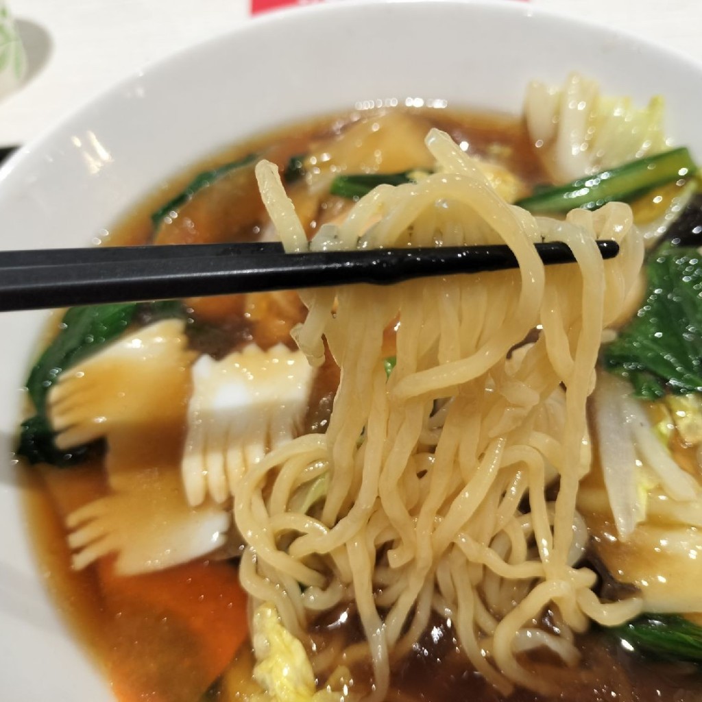 ユーザーが投稿した五目湯麺の写真 - 実際訪問したユーザーが直接撮影して投稿した中華料理王記厨房 イオンモール甲府昭和店の写真