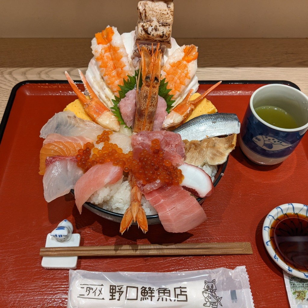 ユーザーが投稿した豊洲市場丼の写真 - 実際訪問したユーザーが直接撮影して投稿した押上魚介 / 海鮮料理ニダイメ 野口鮮魚店の写真