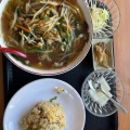 サンマー麺定食 - 実際訪問したユーザーが直接撮影して投稿した西新井宿中華料理中華料理 六道菜の写真のメニュー情報