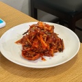 イカ和え - 実際訪問したユーザーが直接撮影して投稿した谷中韓国料理韓国食堂チャンの写真のメニュー情報