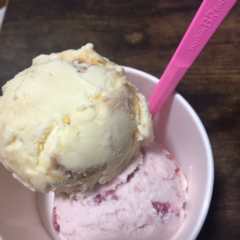 ユーザーが投稿したレギュラーダブルカップの写真 - 実際訪問したユーザーが直接撮影して投稿した押熊町アイスクリームサーティワンアイスクリーム 奈良押熊店の写真