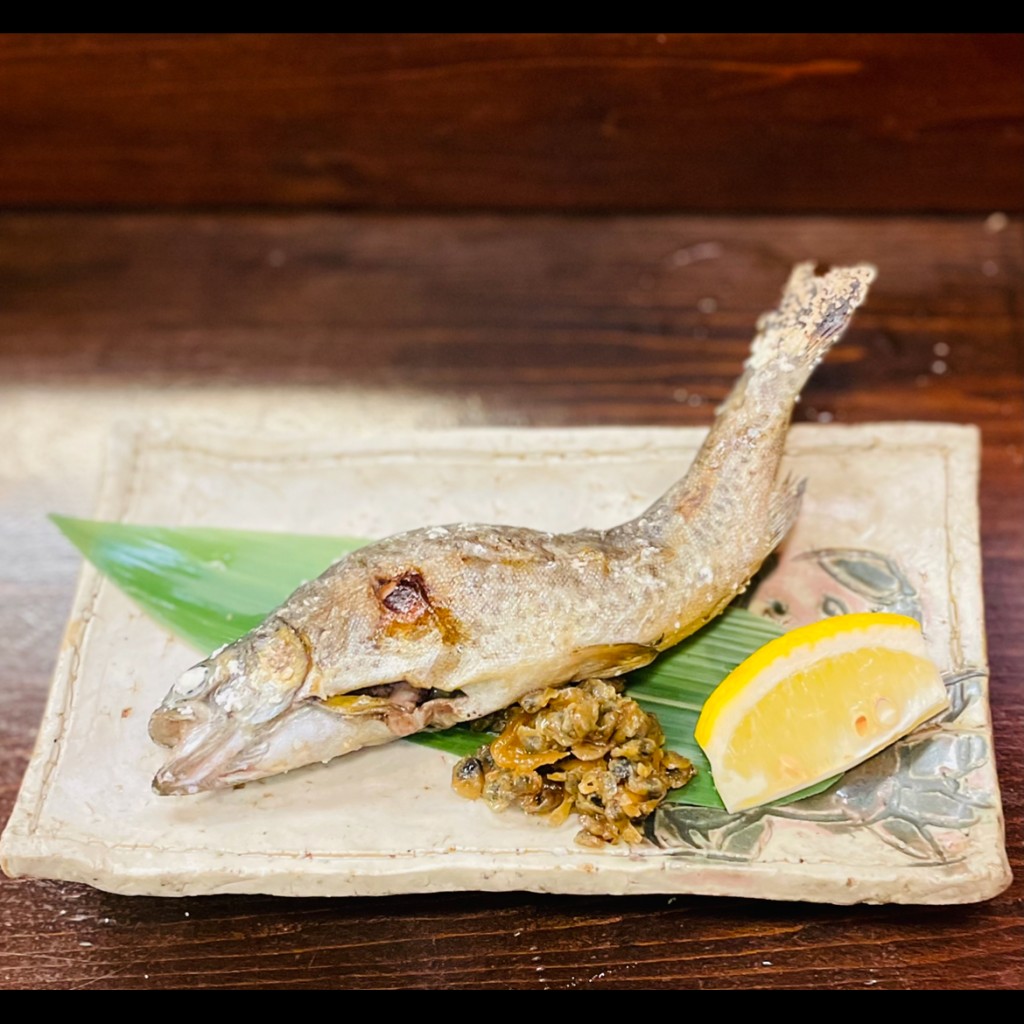 ユーザーが投稿した川魚の塩焼きの写真 - 実際訪問したユーザーが直接撮影して投稿した高花その他飲食店旬菜 ととやの写真