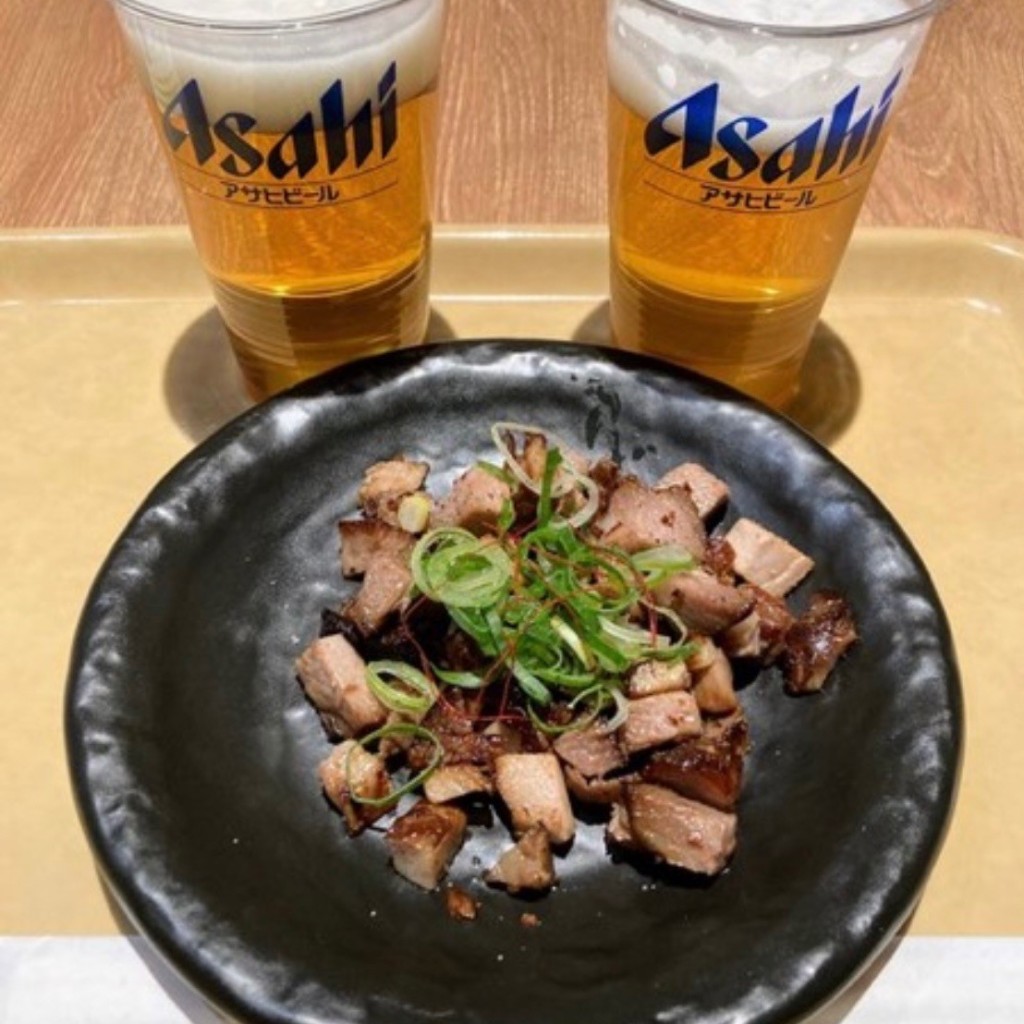 ユーザーが投稿した生ビールの写真 - 実際訪問したユーザーが直接撮影して投稿した原町田焼肉焼肉屋 マルキ市場NEXT 町田店の写真