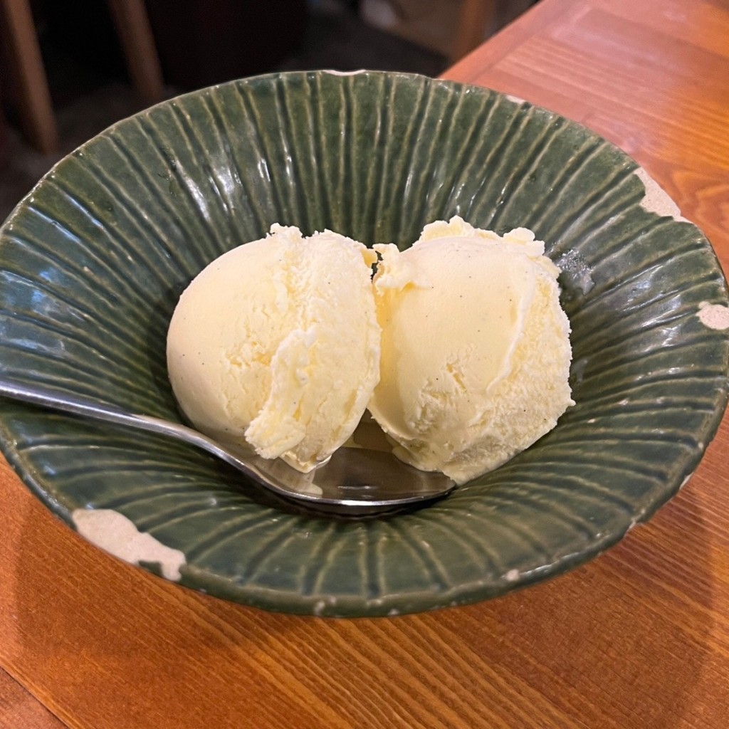 ユーザーが投稿した本日のアイス2の写真 - 実際訪問したユーザーが直接撮影して投稿した神田三崎町牛タン牛タンいろ葉の写真