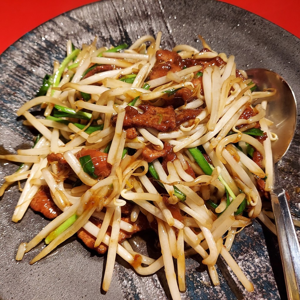 ユーザーが投稿したニラレバ炒めの写真 - 実際訪問したユーザーが直接撮影して投稿した渋谷中華料理味の譚の写真