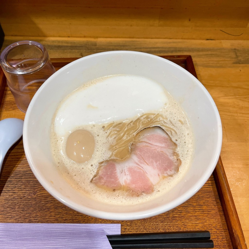 にてのさんが投稿した西本町ラーメン / つけ麺のお店ふく流らーめん 轍 本町本店/ワダチの写真