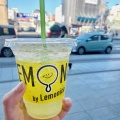 ソーダレモネード - 実際訪問したユーザーが直接撮影して投稿した東向中町カフェLEMONEDA BY Lemonica 近鉄奈良駅店の写真のメニュー情報