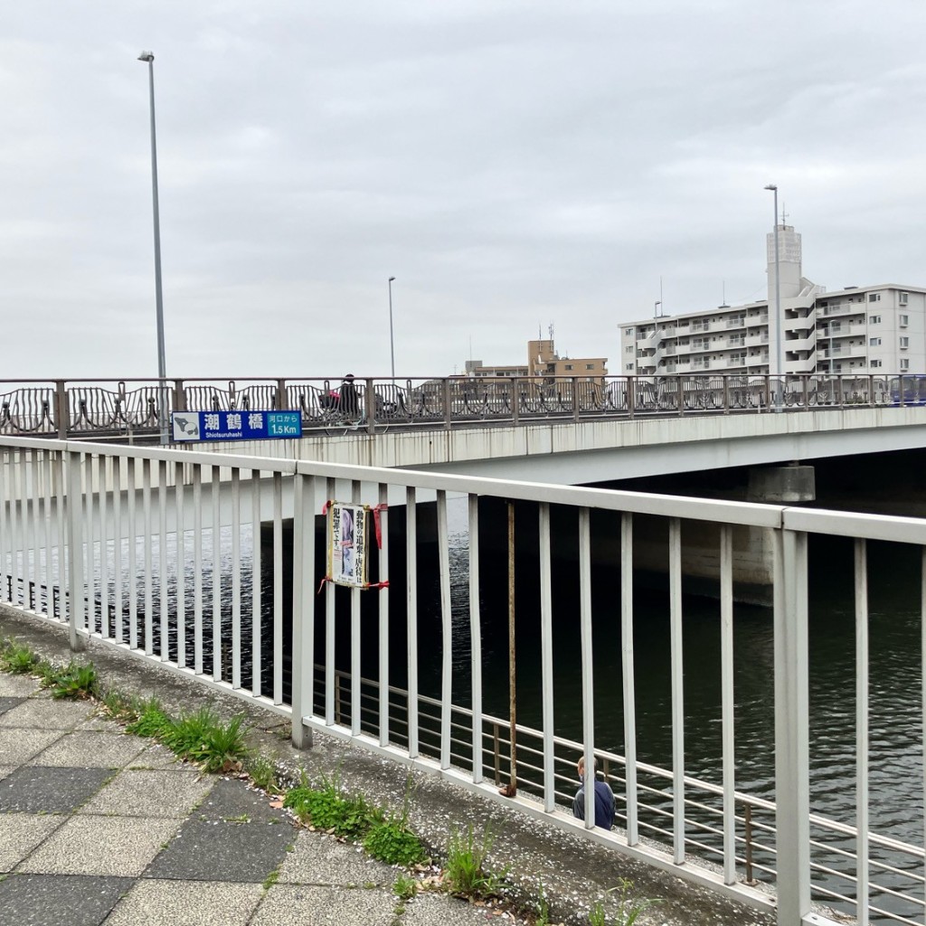 実際訪問したユーザーが直接撮影して投稿した鶴見中央橋潮鶴橋の写真
