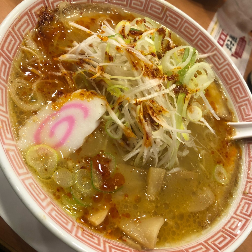 ユーザーが投稿したみそラーメンの写真 - 実際訪問したユーザーが直接撮影して投稿した西船迫ラーメン専門店幸楽苑 柴田店の写真