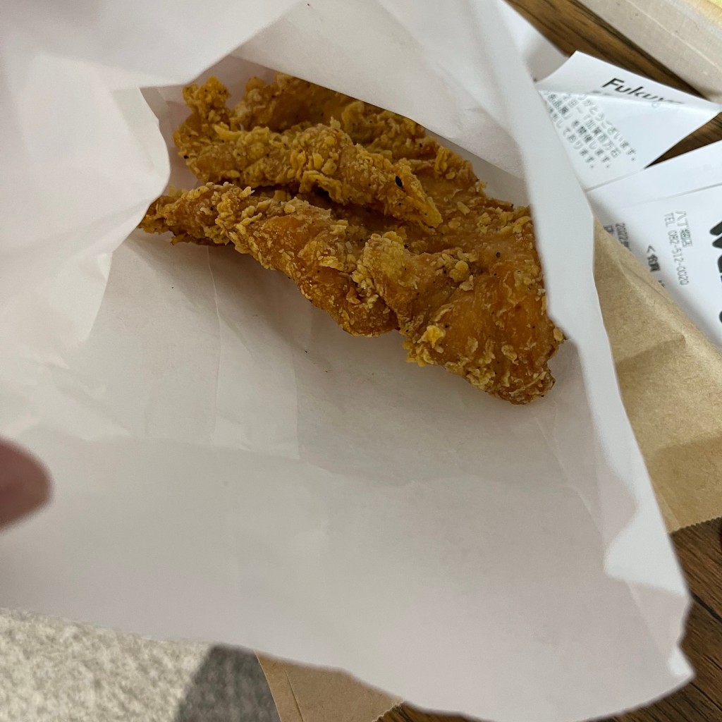 ユーザーが投稿したにんにく醤油チキンの写真 - 実際訪問したユーザーが直接撮影して投稿した紙屋町フライドチキンケンタッキーフライドチキン 広島紙屋町店の写真