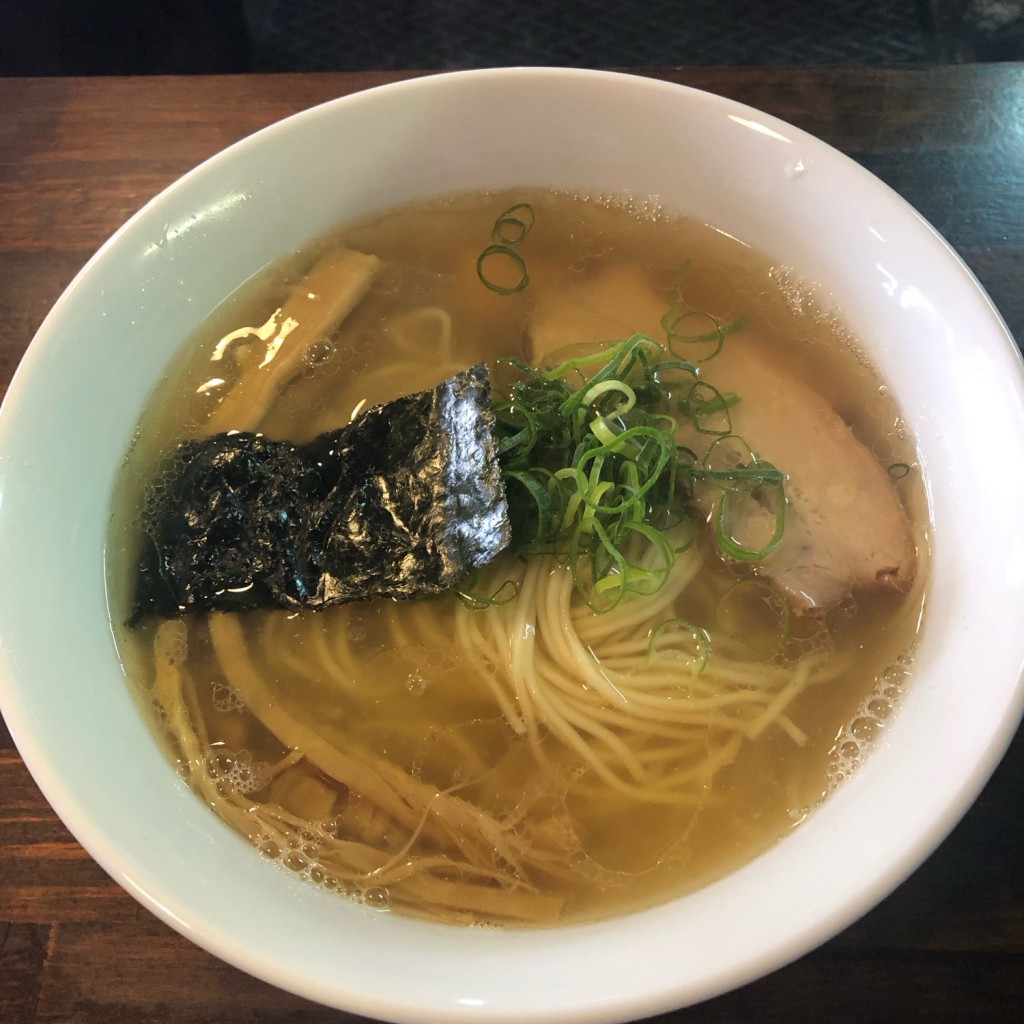 ユーザーが投稿した塩ラーメンの写真 - 実際訪問したユーザーが直接撮影して投稿した汲沢町ラーメン専門店カミカゼの写真