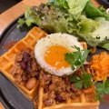 実際訪問したユーザーが直接撮影して投稿した相模大野カフェwaffle shuffleの写真