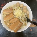 実際訪問したユーザーが直接撮影して投稿した北長狭通ラーメン / つけ麺自家製太麺 ドカ盛 マッチョ 三ノ宮店の写真