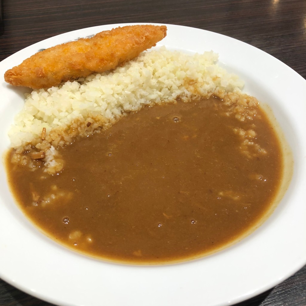 ユーザーが投稿した低糖質カレーの写真 - 実際訪問したユーザーが直接撮影して投稿した春岡カレーCoCo壱番屋 池下店の写真