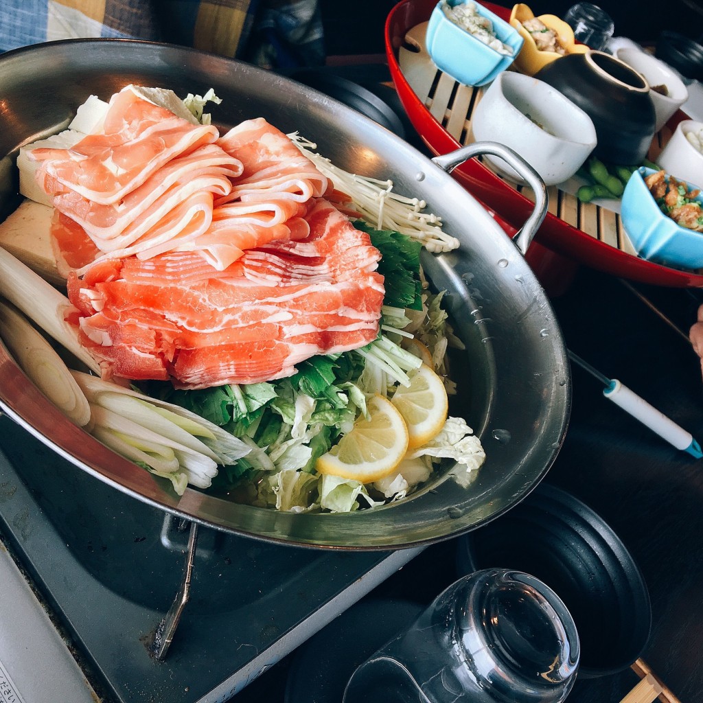 ユーザーが投稿したしゃぶしゃぶ食べ放題の写真 - 実際訪問したユーザーが直接撮影して投稿した新町居酒屋甘太郎 千葉センシティ店の写真