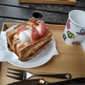 実際訪問したユーザーが直接撮影して投稿した玉川ケーキSucrepere Cafeの写真