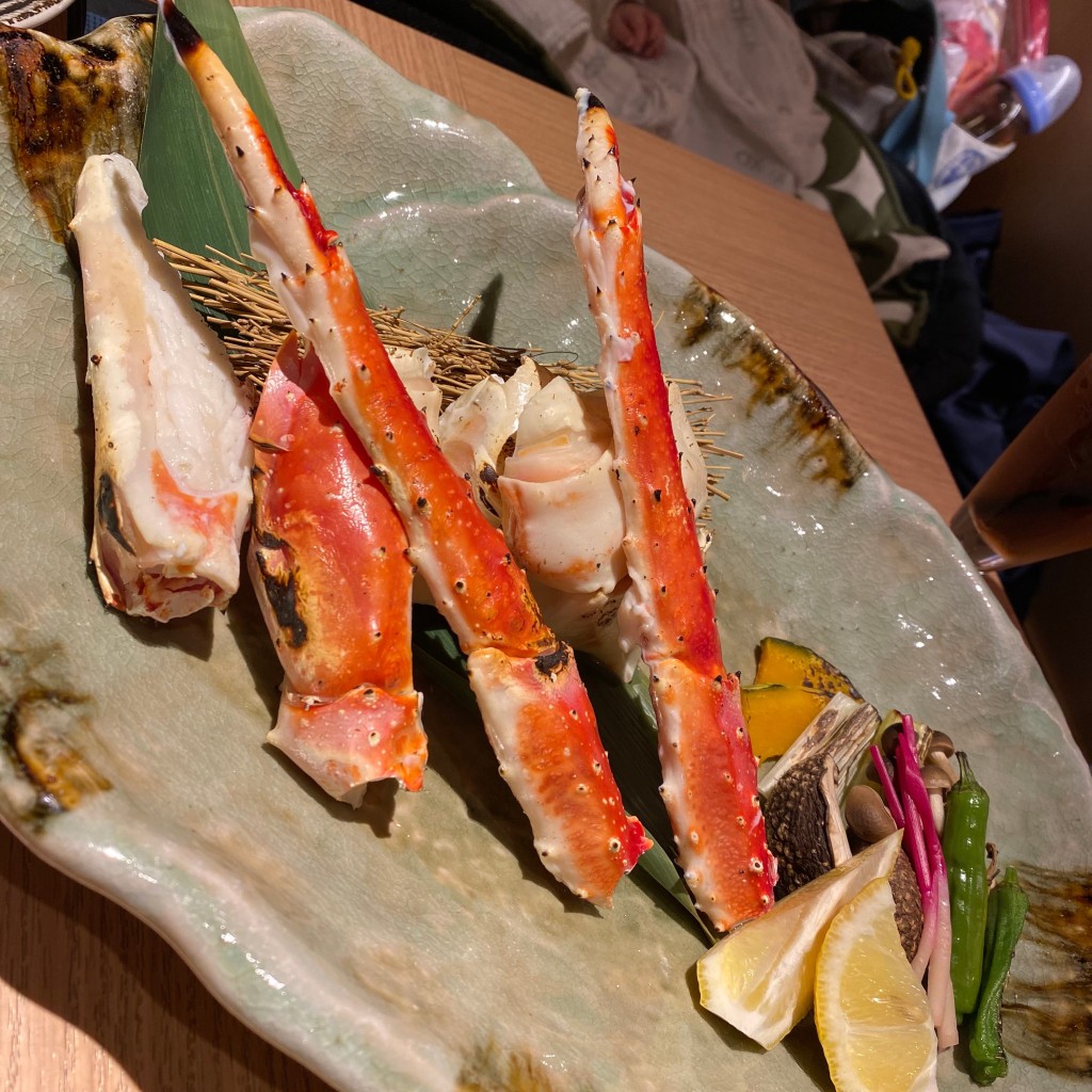 ユーザーが投稿した蟹ざんまいの写真 - 実際訪問したユーザーが直接撮影して投稿した梶田町かに料理五稜亭の写真