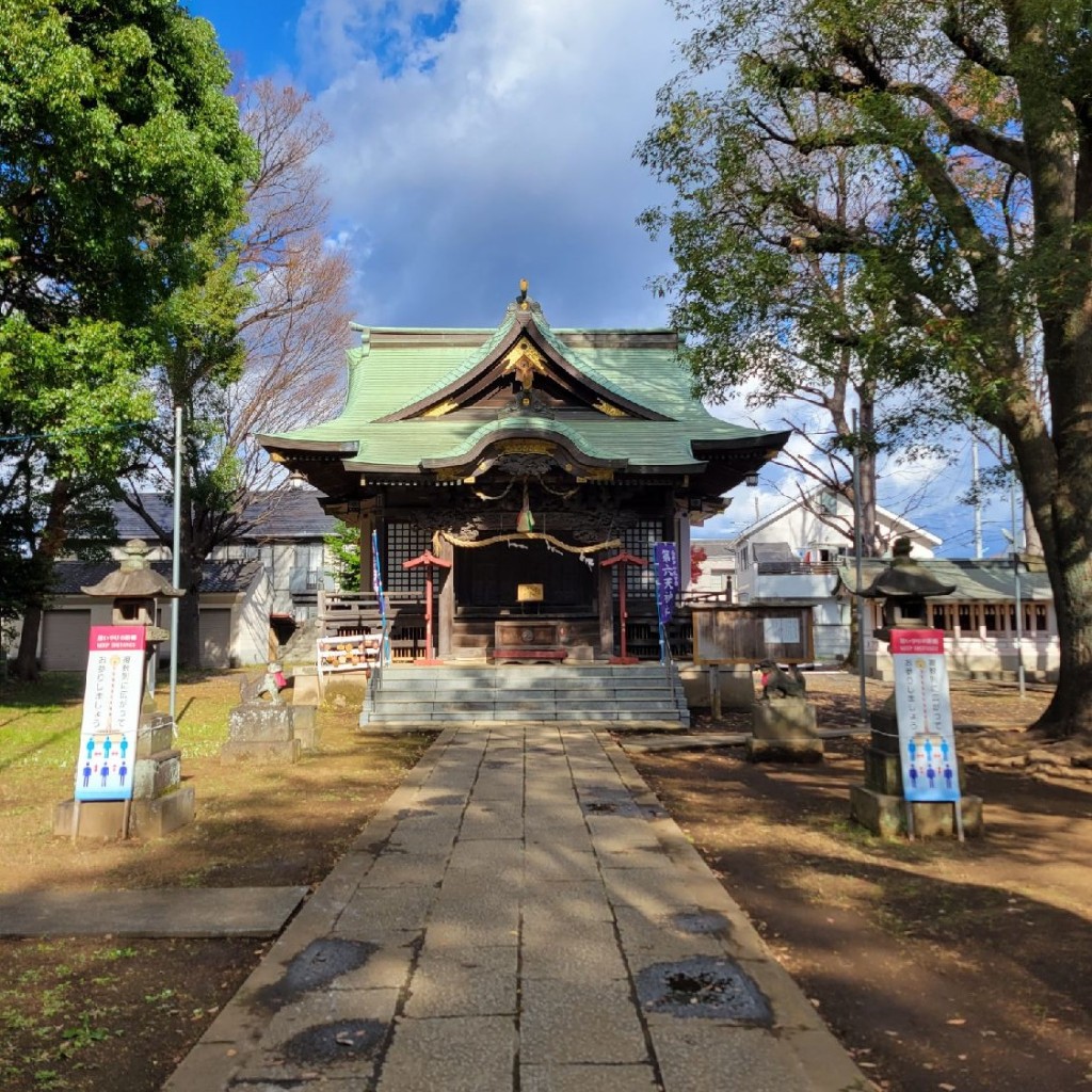 実際訪問したユーザーが直接撮影して投稿した高井戸西神社第六天神社の写真