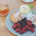 実際訪問したユーザーが直接撮影して投稿した徳命パンケーキpancake cafe mahalo 藍住店の写真