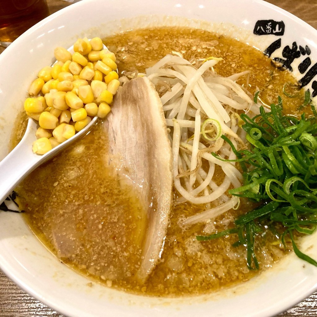 ユーザーが投稿したみそラーメンの写真 - 実際訪問したユーザーが直接撮影して投稿した問屋町ラーメン専門店八番山 ばりきや 高崎店の写真