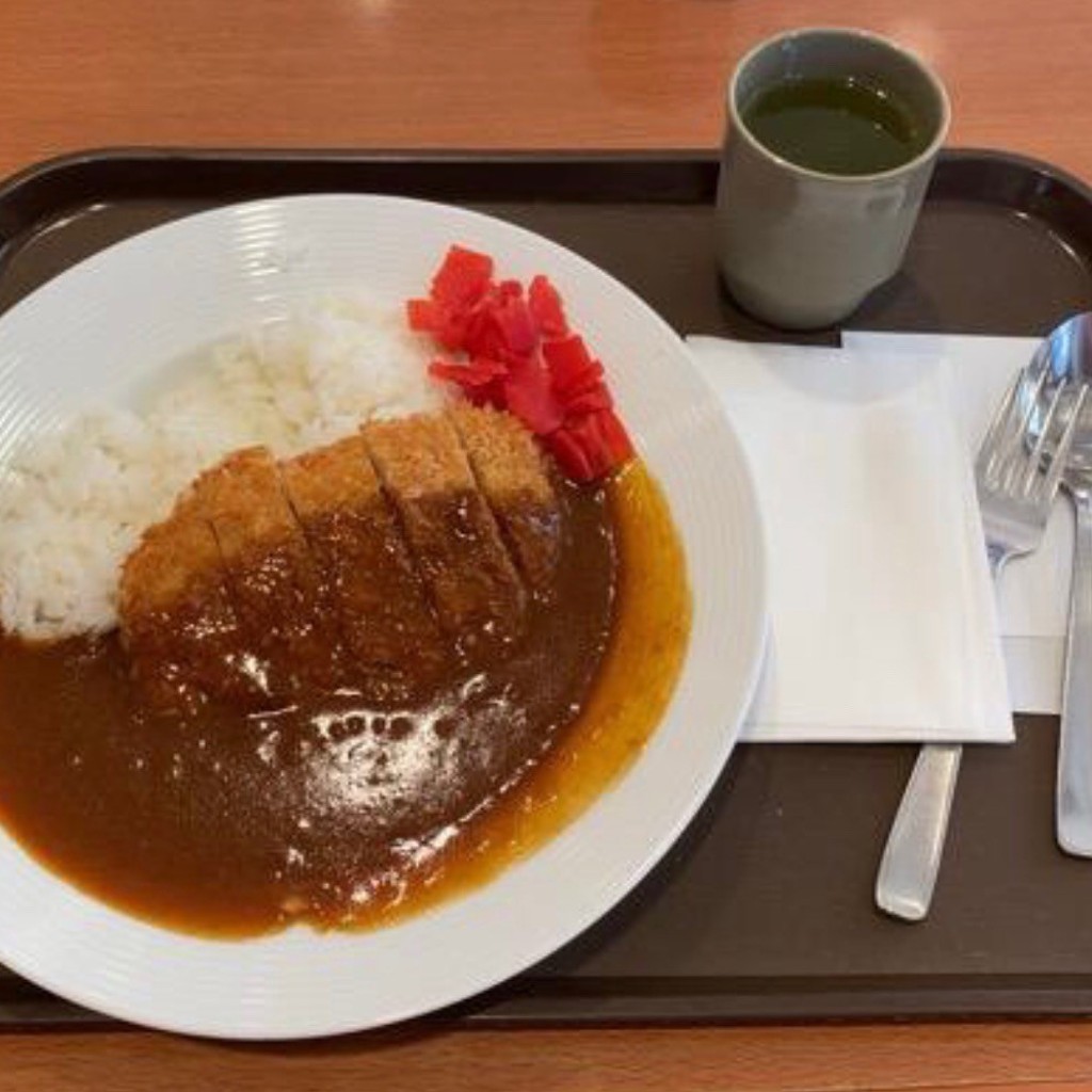 ユーザーが投稿したカツカレーの写真 - 実際訪問したユーザーが直接撮影して投稿した北八朔町定食屋横濱うまいもん亭の写真