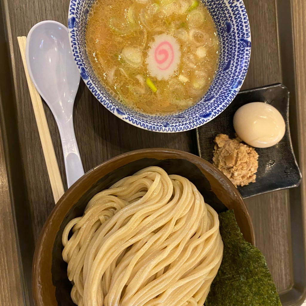 ユーザーが投稿した得製つけめんの写真 - 実際訪問したユーザーが直接撮影して投稿した青海つけ麺専門店久臨 ダイバーシティ東京の写真