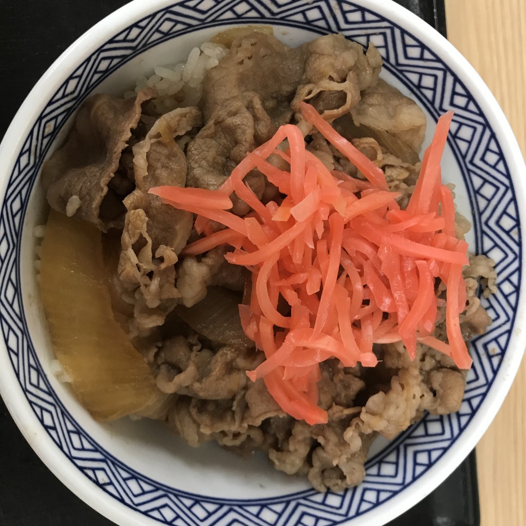 ユーザーが投稿した牛丼の写真 - 実際訪問したユーザーが直接撮影して投稿した白子駅前牛丼吉野家 23号線白子店の写真