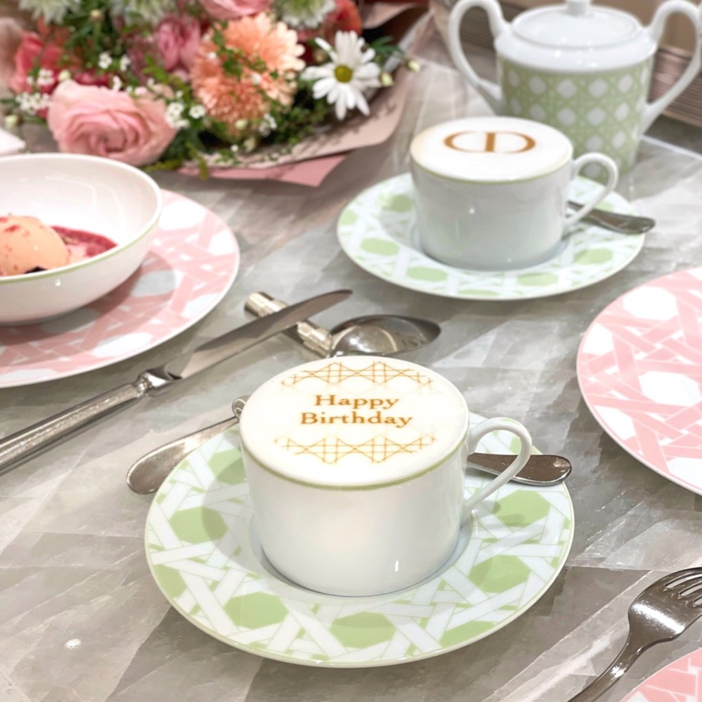 makarongadaisukiさんが投稿した銀座カフェのお店Cafe Dior by Laduree/カフェ ディオール バイ ラデュレの写真