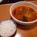 ユッケジャン定食 - 実際訪問したユーザーが直接撮影して投稿した栄町韓国料理韓国家庭料理 郷味の写真のメニュー情報