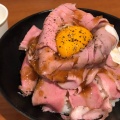 実際訪問したユーザーが直接撮影して投稿した西茶屋丼ものローストビーフ星 イオンモール名古屋茶屋店の写真