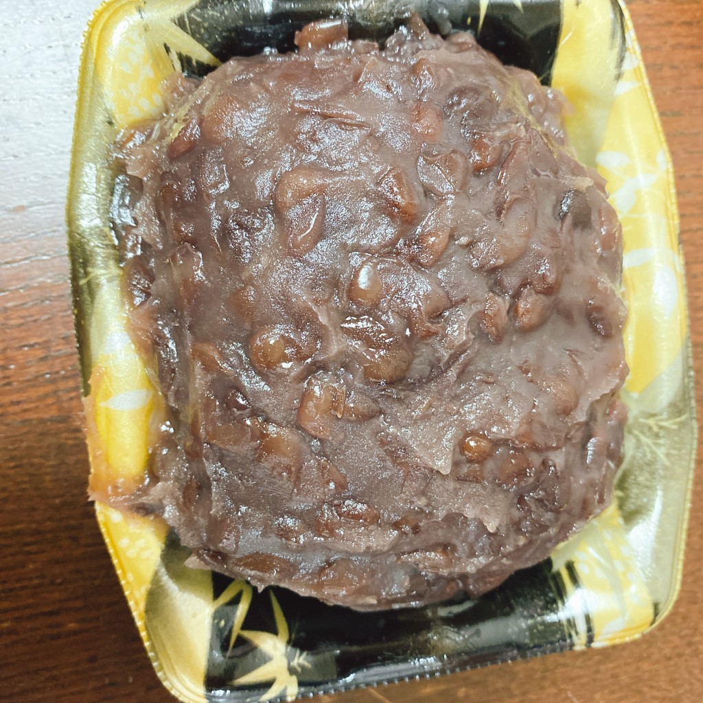 ユーザーが投稿した十勝小豆おはぎの写真 - 実際訪問したユーザーが直接撮影して投稿した今川スイーツシャトレーゼ 今川店の写真