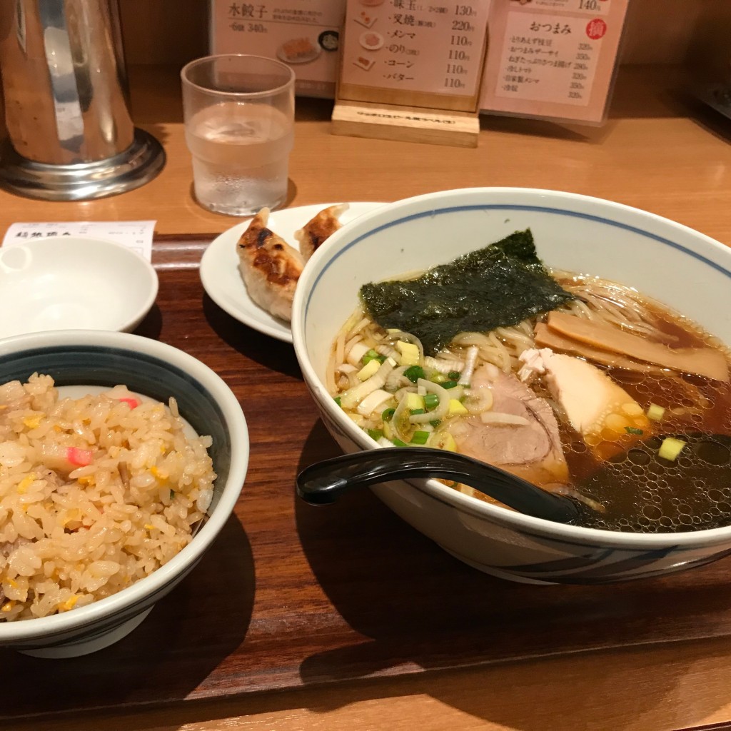 ユーザーが投稿した醤油 Aセットの写真 - 実際訪問したユーザーが直接撮影して投稿した西新宿その他飲食店直久 新宿西口店の写真