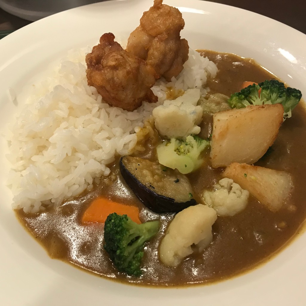 ユーザーが投稿した5品目のごろごろ温野菜カレーの写真 - 実際訪問したユーザーが直接撮影して投稿した有楽町カレーカレーショップ C&C 有楽町店の写真