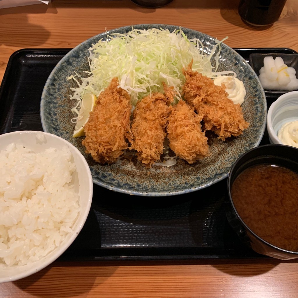 sobaniku-kさんが投稿した一ツ橋天ぷらのお店とんかつまるや 竹橋店/とんかつ まるやの写真