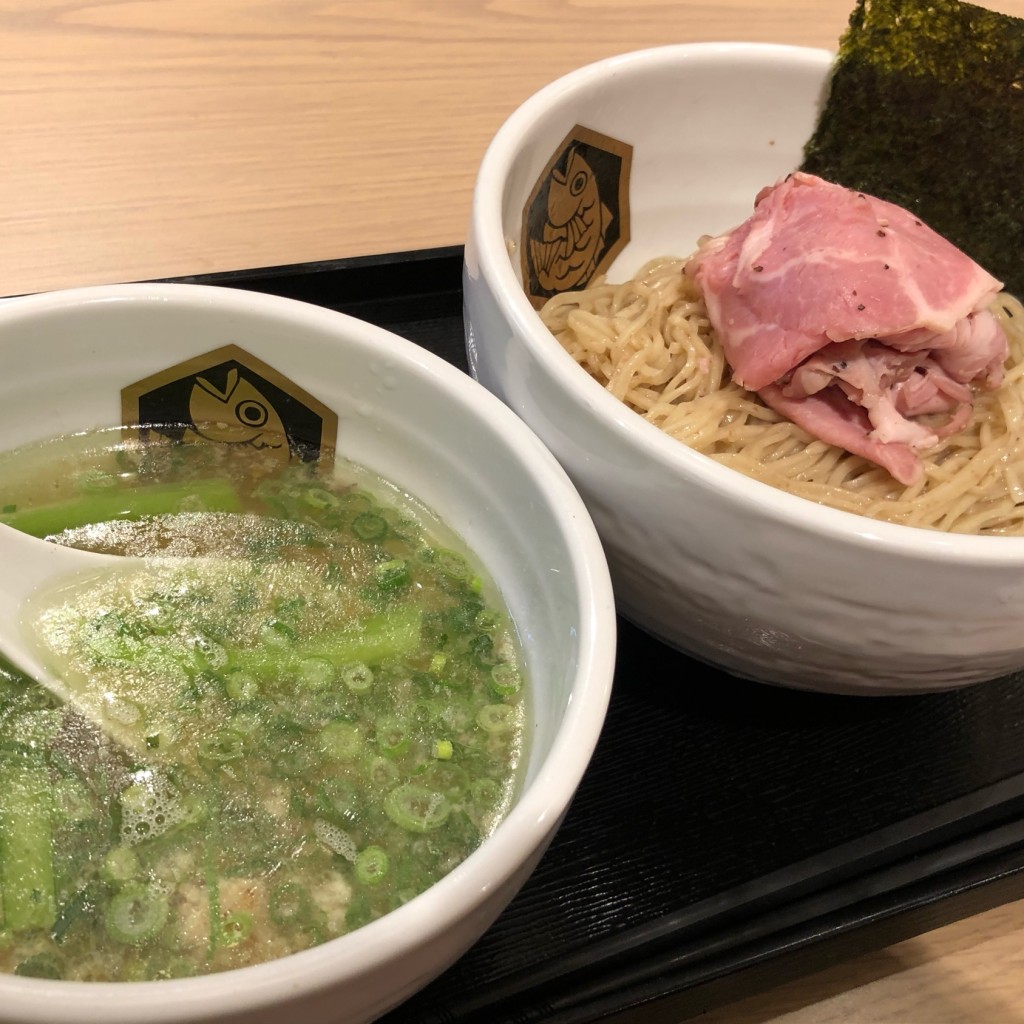 ユーザーが投稿した鰤つけ麺の写真 - 実際訪問したユーザーが直接撮影して投稿した江東橋ラーメン専門店真鯛らーめん 麺魚 錦糸町パルコ店の写真