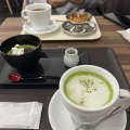 抹茶ラテ - 実際訪問したユーザーが直接撮影して投稿した花園カフェLotus Cafeの写真のメニュー情報