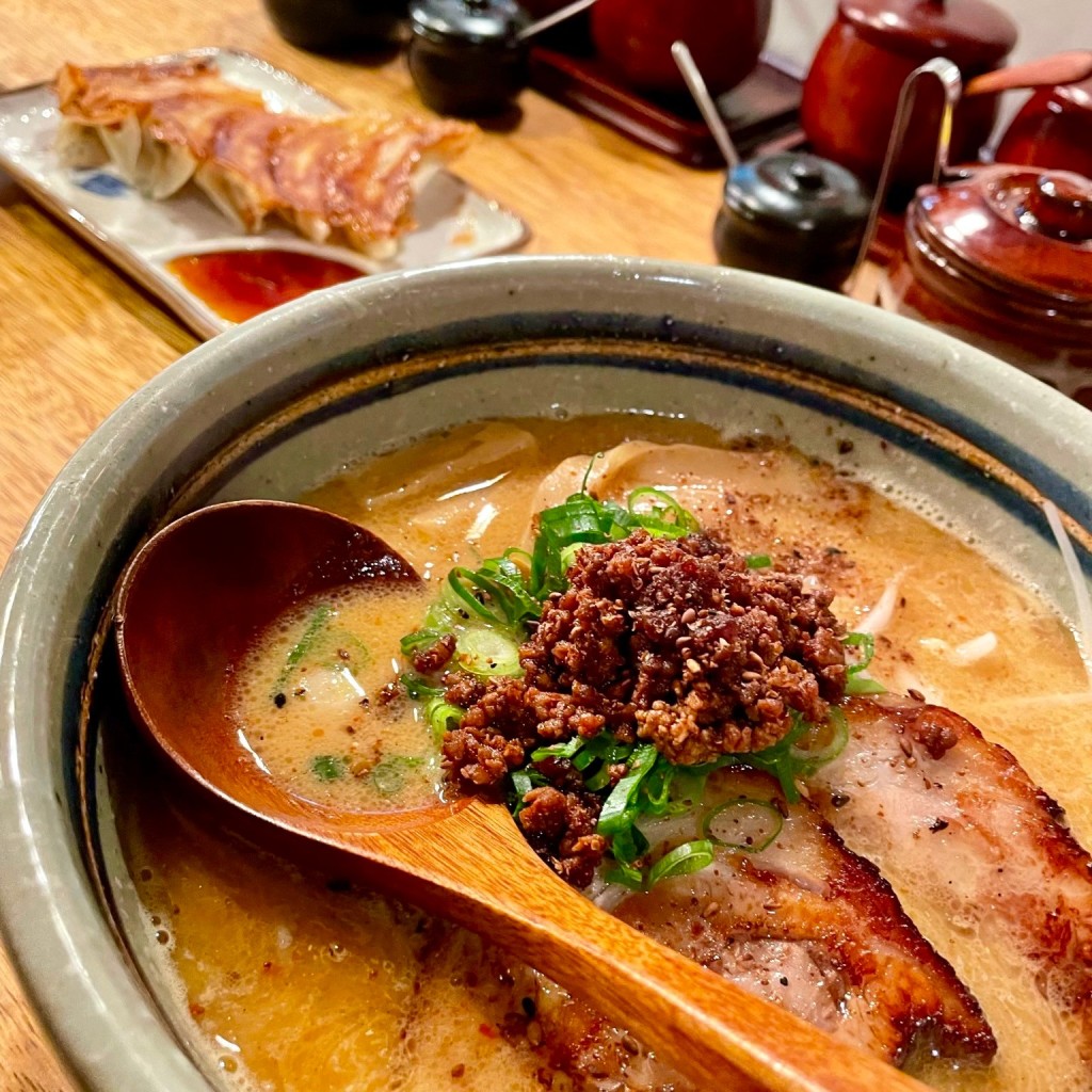 ラインモさんが投稿した富雄元町ラーメン / つけ麺のお店麺屋 あまのじゃく 本店/アマノジャクの写真