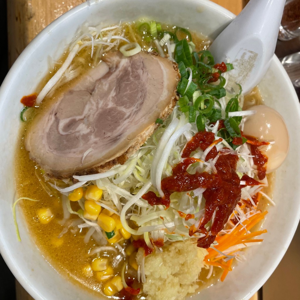 ユーザーが投稿した味噌ラーメンの写真 - 実際訪問したユーザーが直接撮影して投稿した貫井北町ラーメン / つけ麺味噌蔵らーめん まるしゅうの写真