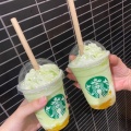 The メロン of メロン フラペチーノ - 実際訪問したユーザーが直接撮影して投稿した桜木町カフェスターバックスコーヒー 大宮マルイ店の写真のメニュー情報