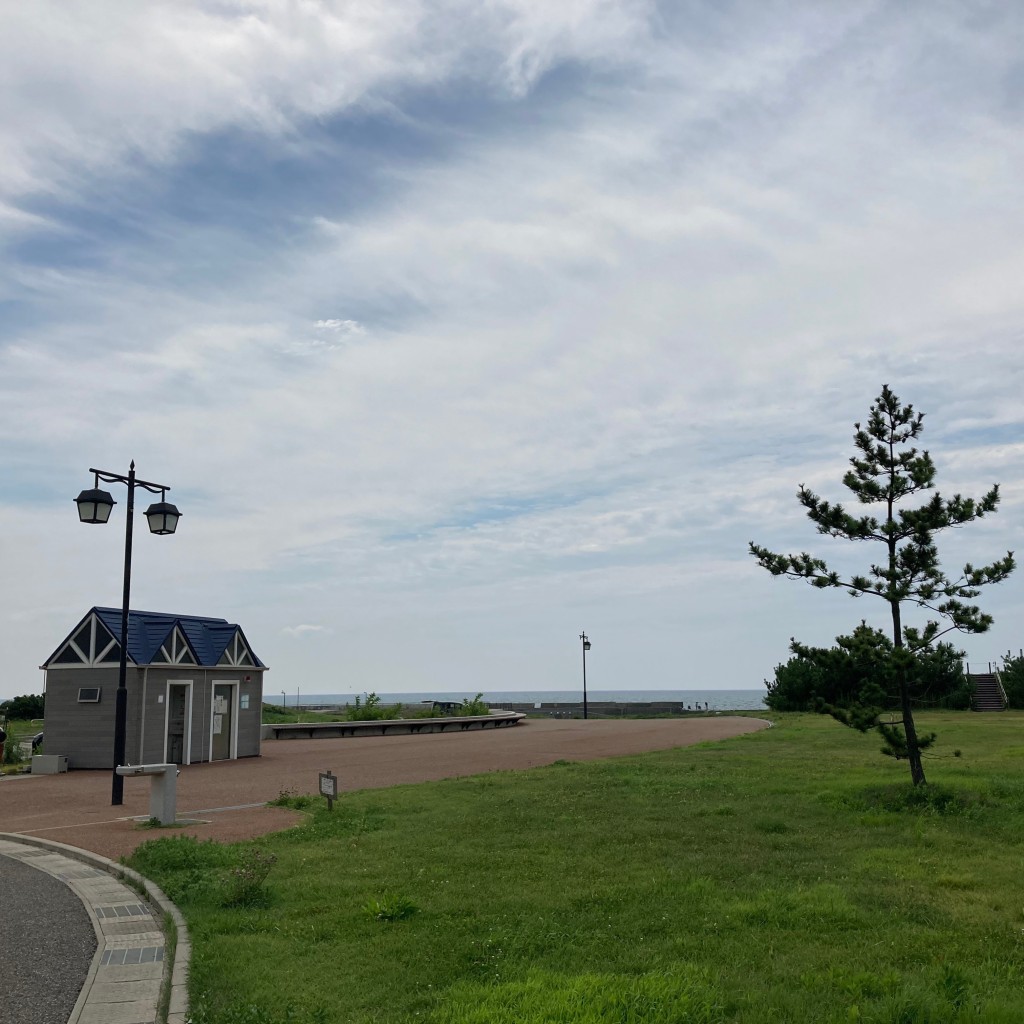 実際訪問したユーザーが直接撮影して投稿した間瀬公園間瀬こめぐりシーサイドパークの写真