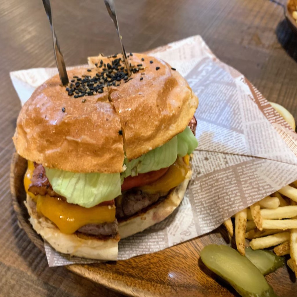 lsrs1さんが投稿した日本橋小伝馬町ハンバーガーのお店Jack37Burger/ジャックサンナナバーガーの写真