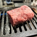 塊の特上ハラミステーキ - 実際訪問したユーザーが直接撮影して投稿した恵比寿西焼肉焼肉一七三の写真のメニュー情報