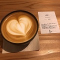 カフェラテ - 実際訪問したユーザーが直接撮影して投稿した桝屋町カフェThe Unir coffee sensesの写真のメニュー情報