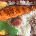 鮭の塩焼と玉子焼弁当 - 実際訪問したユーザーが直接撮影して投稿した富松町定食屋まいどおおきに食堂 尼崎富松町食堂の写真のメニュー情報