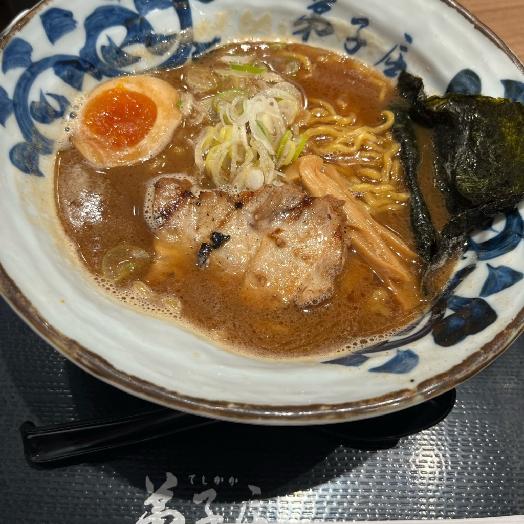 ユーザーが投稿した魚介しぼりラーメンの写真 - 実際訪問したユーザーが直接撮影して投稿した長島町浦安ラーメン専門店弟子屈ラーメン ジャズドリーム長島店の写真