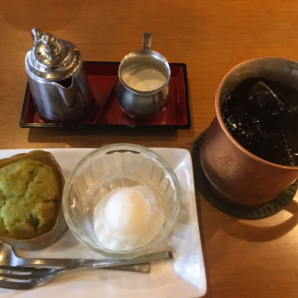 ユーザーが投稿したコーヒーセットの写真 - 実際訪問したユーザーが直接撮影して投稿した清水喫茶店ハローコーヒー 清水店の写真