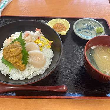 実際訪問したユーザーが直接撮影して投稿した若松町丼もの朝市食堂 函館ぶっかけの写真